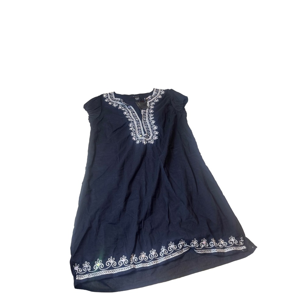 Cejon Embroidered Short Dress Sz Small NWT Women's Boho Romantic‎ Chic Casual